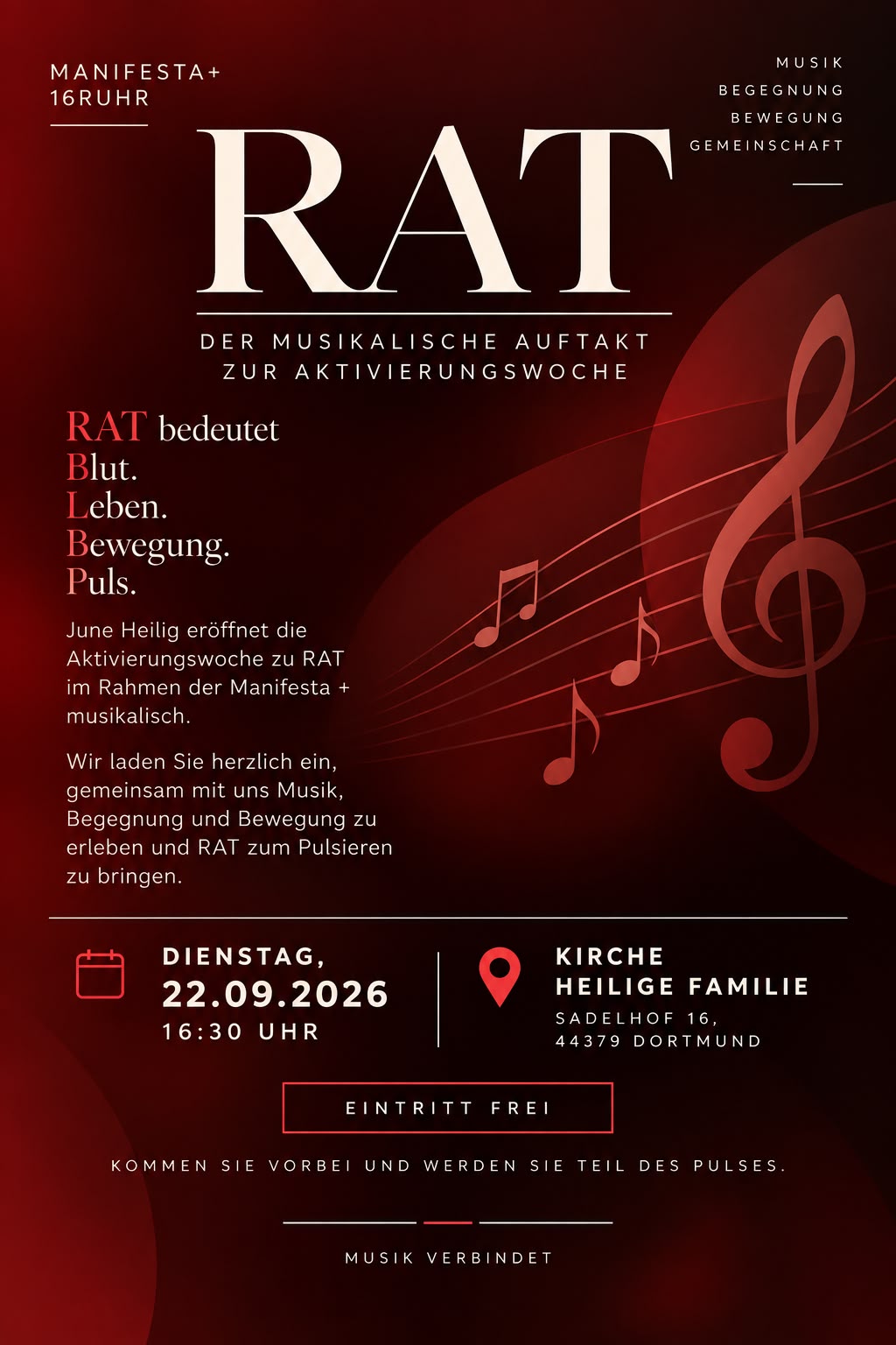 RAT – Musikalischer Auftakt zur Aktivierungswoche